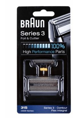 Braun CombiPack FlexIntegral 31S / náhradní břit + folie / pro strojky Series 3