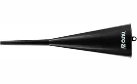 YATO Trychtýř plastový 130 mm / Délka 455 mm 