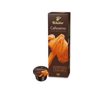 Tchibo 491843 Cafissimo Espresso Caramel / Káva v kapsli / 10 ks