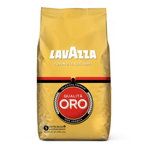 LAVAZZA Qualita Oro 1 kg / Zrnková káva / 100% Arabica