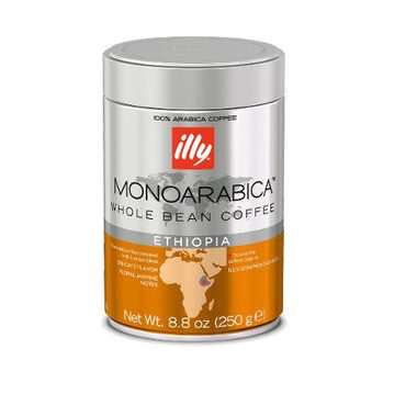 Illy Monoarabica Ethiopia 250 g/ Zrnková káva / 100% Arabica / Plechovka