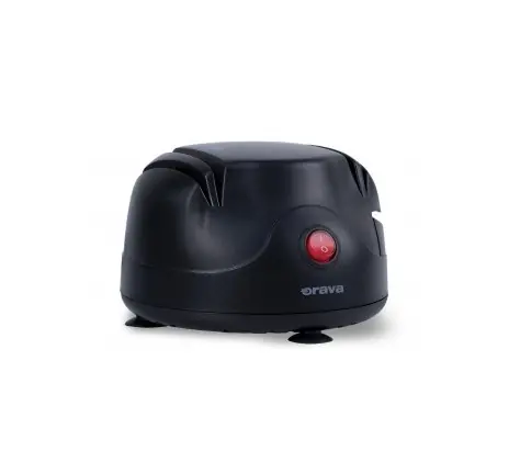 Orava BN-44 černá / Multifunkční elektrický brusek / 60W / Dvoustupňový ostřící systém / Vodicí drážky pro čepel 