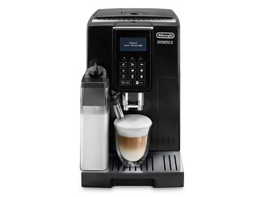DeLonghi Dinamica ECAM 353.75.B černá / Automatický kávovar / 1450W / 15 bar / 1.8 L / napěňovač mléka