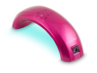 Beper 40995-F Lady B fuchsiová / cestovní LED lampa pro gelové nehty / 9 W / 220 V / časovač 10 | 30 | 60 s