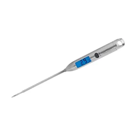 Clatronic PC-DHT 1039 Proficook nerez / Teploměr na maso / podsvícený displej / –45°C až +200°C / 3x LR44