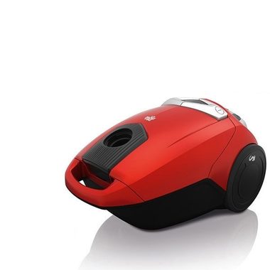 Dirt Devil DD7276-1 Rebel 76 červená / Sáčkový vysavač / 750W / 3.8 l / HEPA filtr