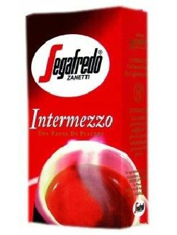 Segafredo Intermezzo 250 g / Mletá káva / 60% Arabica & 40% Robusta / Vakuové balení