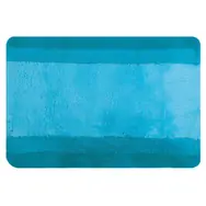 Spirella BALANCE koupelnová předložka tyrkysová / Koupelnová předložka / 55 x 65 cm / polyester / protiskluzová