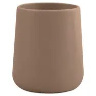 MSV MAONIE kelímek na zubní kartáčky matně cappuccino / keramika