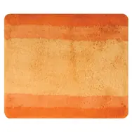 Spirella BALANCE koupelnová předložka oranžová / Koupelnová předložka / 55 x 65 cm / polyester / protiskluzová