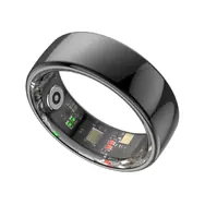 Powerton Smart RING PRO vel. 7 černá / Chytrý prsten / Bluetooth 5.2 / 15 mAh / IP68