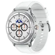 Rozbaleno - SAMSUNG Galaxy Watch 8 Classic(46 mm) LTE bílá / Chytré hodinky / AMOLED / Wi-Fi / Bluetooth / GPS / Wear OS / rozbaleno