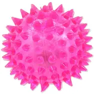Dog Fantasy Hračka - míček LED růžová 6 cm