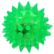 Dog Fantasy Hračka - míček LED zelená 5 cm