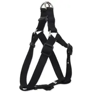 Dog Fantasy Postroj Classic M černá 2x53-77 cm