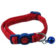 Magic Cat Obojek Nylon XS červená 19-31cm