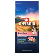 Ontario Puppy & Junior Large Chicken & Sweet Potatoes 12kg / Granule pro štěňata