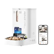 Rozbaleno - Petkit Yumshare Dual Hopper 2 / chytrý dávkovač krmiva s kamerou / propojení s aplikací / rozbaleno