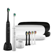 TrueLife SonicBrush Compact Duo / Elektrický zubní kartáček / 35 000 kmitů za minutu / 4 režimy / sada