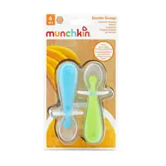 Munchkin - Silikonové lžičky 2ks / od 6 měsíců
