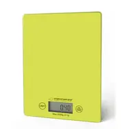 Esperanza EKS002G Lemon kuchyňská váha zelená / max hmotnost 5 kg / indikátor vybití baterie