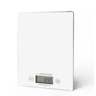 Esperanza EKS002W Lemon kuchyňská váha bílá / max hmotnost 5 kg / indikátor vybití baterie
