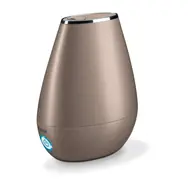 Beurer LB 37 hnědá / ultrazvukový zvlhčovač vzduchu / 20W / místnost až 20 m-2 / 200 ml-h / zásobník na vodu 2 L