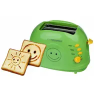 Esperanza EKT003 SMILEY multifunkční topinkovač 3v1 zelená / 750 W / 7 stupňů opékání
