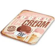 Beurer KS 19 ice cream / digitální kuchyňská váha / max. 5 kg / funkce TARE / g/lb/ml/oz