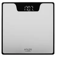 Adler AD 8174s černo stříbrná / Osobní váha / až 180 kg / LED displej / 2x 1.5V AAA
