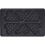 Tefal XA800612 Výměnné plotýnky pro sendvičovač Tefal Snack Collection / Srdcové vafle 