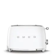SMEG 50's Retro Style bílá / Topinkovač / 950 W / 2 sloty / 2 topinky / 6 stupňů opečení 