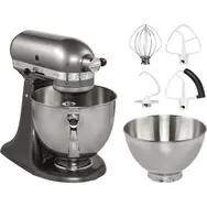 KitchenAid 5KSM175PSEMS stříbrná / Kuchyňský robot Artisan / 300W / 4.8 l / 10 rychlostí / planetární systém