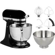KitchenAid 5KSM175PSEOB černá / Kuchyňský robot Artisan / 300W / 4.8 l / 10 rychlostí / planetární systém