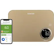 SENCOR SKS 7077CH béžová / chytrá kuchyňská váha / max. 5kg / funkce TARA / Bluetooth 