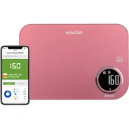 SENCOR SKS 7074RD červená / chytrá kuchyňská váha / max. 5kg / funkce TARA / Bluetooth 