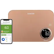 SENCOR SKS 7076GD zlatá / chytrá kuchyňská váha / max. 5kg / funkce TARA / Bluetooth 