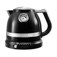 KitchenAid 5KEK1522 černá / Retro rychlovarná konvice Artisan / 2400W / 1.5 L / nerez