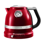 KitchenAid 5KEK1522 červená metalíza / Retro rychlovarná konvice Artisan / 2400W / 1.5 L / nerez