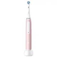 Bazar - Oral-B iO Series 3 Blush Pink / Elektrický zubní kartáček / magnetický iO / 3 režimy / senzor tlaku / bazar