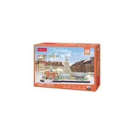 CubicFun 3D Puzzle CityLine - Waršava / 126 dílů / 53 x 18.1 x 20.5  cm