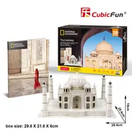 CubicFun 3D Puzzle National Geographic - Taj Mahal / 87 dílů / 28.4 x 28.4 x 18 cm