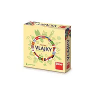 DINO Poznej vlajky - Cestovní hra / Počet hráčů: 2-6 / od 10 let 