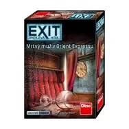 DINO Exit úniková hra: Mrtvý muž v Orient Expresu - Párty hra / Délka hry: 90 minut / Počet hráčů: 1-4 / od 12 let