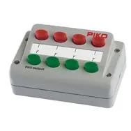 Piko 55262 Analogový ovládací panel (4 přepínače | červeno-zelená) / Měřítko: H0 (1:87) / od 14 let 
