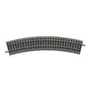 Piko 55412 Kolej oblouková R2 30° s podložím / Měřítko: H0 (1:87) / Rádius:(R2) 422 mm / Úhel: 30° / od 14 let 
