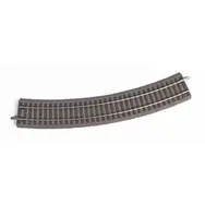 Piko 55413 Kolej oblouková R3 30° s podložím / Měřítko: H0 (1:87) / Rádius:(R3) 484 mm / Úhel: 30° / od 14 let 