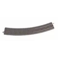 Piko 55414 Kolej oblouková R4 30° s podložím / Měřítko: H0 (1:87) / Rádius:(R4) 546 mm / Úhel: 30° / od 14 let 