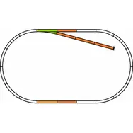 Piko 55311 Sada kolejí B (kusá kolej) s podložím / Měřítko: H0 (1:87) / od 14 let 