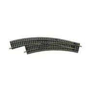 Piko 55422 Výhybka BWL oblouková (R3|R2) levá s podložím / Měřítko: H0 (1:87) / Úhel: 30° / od 14 let 